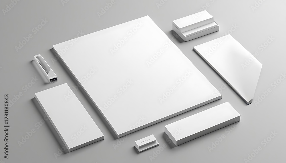 3d model white of blank stationery design template set,Blank Books for mock-up,newspaper headline, business finance and industry, office supply, corporate business, group of objects, 6456 3d model white of blank stationery design template set,Blank Books for mock-up,newspaper headline, business finance and industry, office supply, corporate business, group of objects, 6456