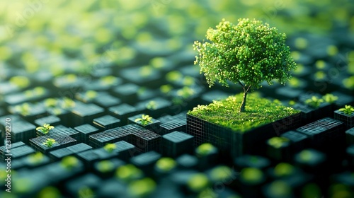 Flourishing Nature in a Digital World: A Vision of Sustainable Growth and Environmental Harmony