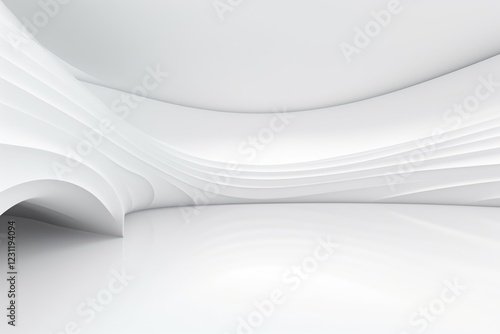 Wallpaper Mural Free abstract white background minimal futuristic architectural space wallpaper Torontodigital.ca