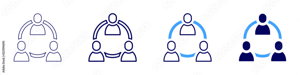 Resource management icon in 4 different styles. Thin Line, Line, Bold, and Bold Line. Duotone style. Editable stroke Resource management icon in 4 different styles. Thin Line, Line, Bold, and Bold Line. Duotone style. Editable stroke