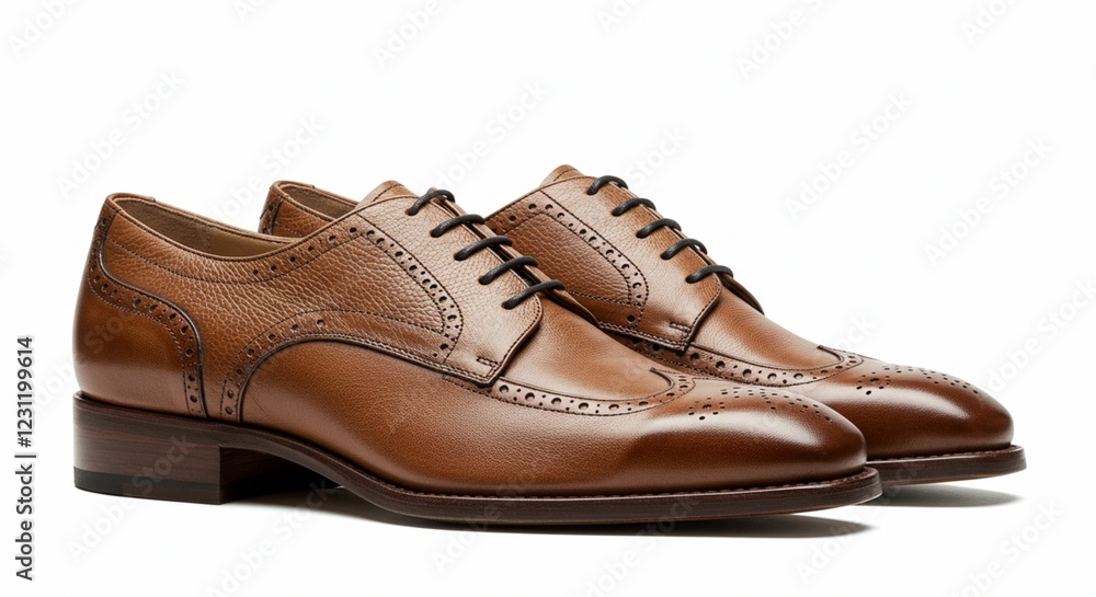 Men s Brown Leather Wingtip Oxford Shoes Formal Footwear Stylish Dress Shoes Men s Brown Leather Wingtip Oxford Shoes Formal Footwear Stylish Dress Shoes