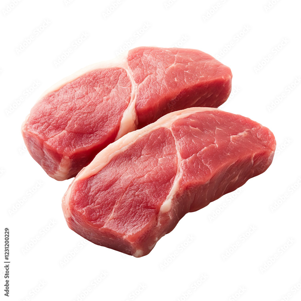 Fresh raw pork tenderloin cuts, ideal for grilling or roasting, showcasing rich color and texture. Perfect for culinary creations and meal preparation Fresh raw pork tenderloin cuts, ideal for grilling or roasting, showcasing rich color and texture. Perfect for culinary creations and meal preparation