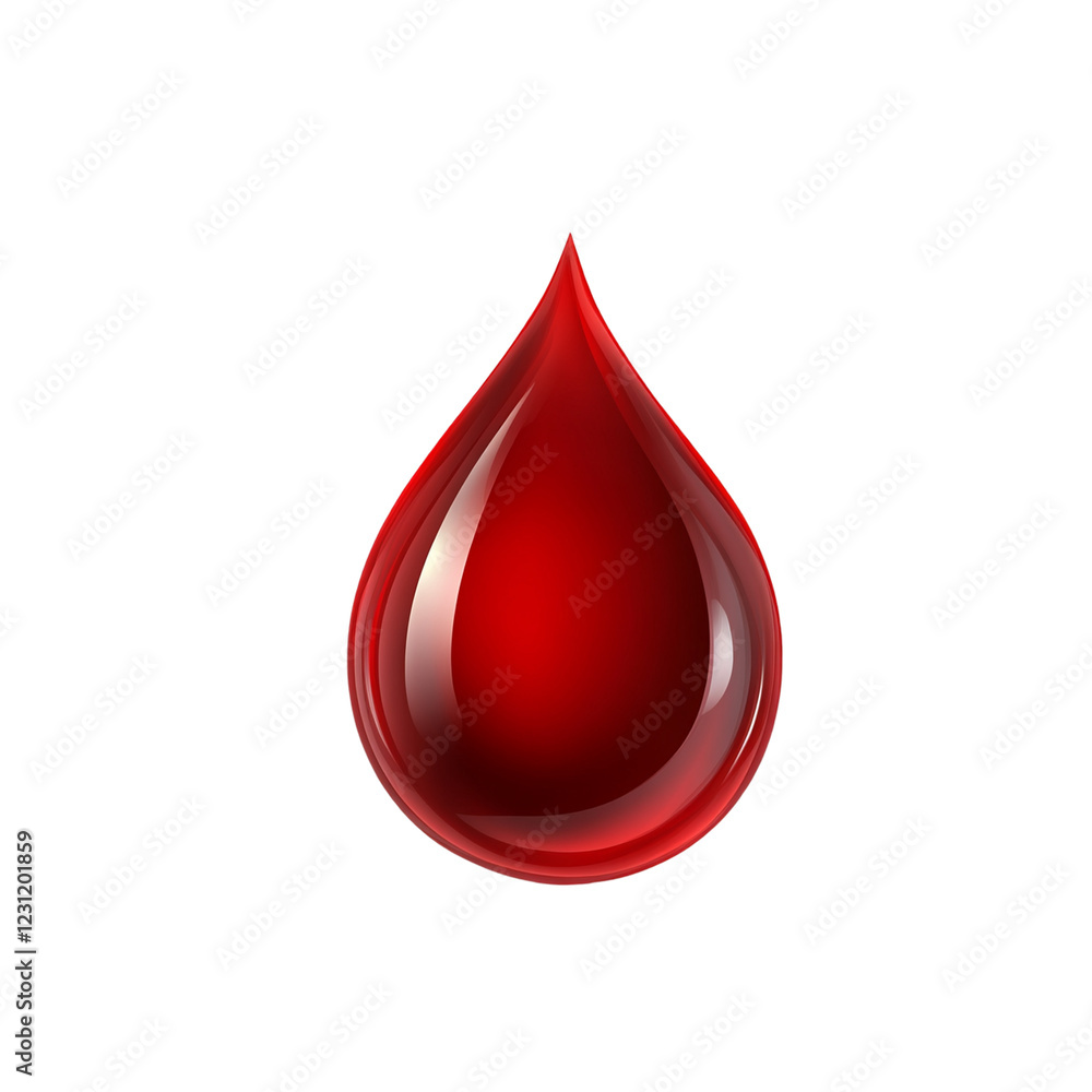 drop of blood isolated on transparent background drop of blood isolated on transparent background