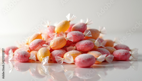 Pink Sugar-Free Turkish Delight Healthy Traditional Sweets photo