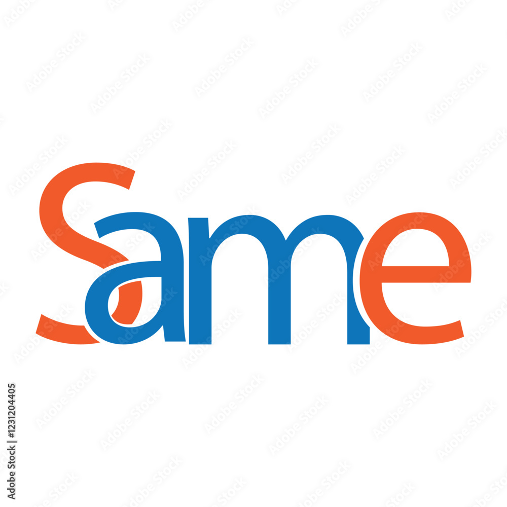 Same,wordmark logo