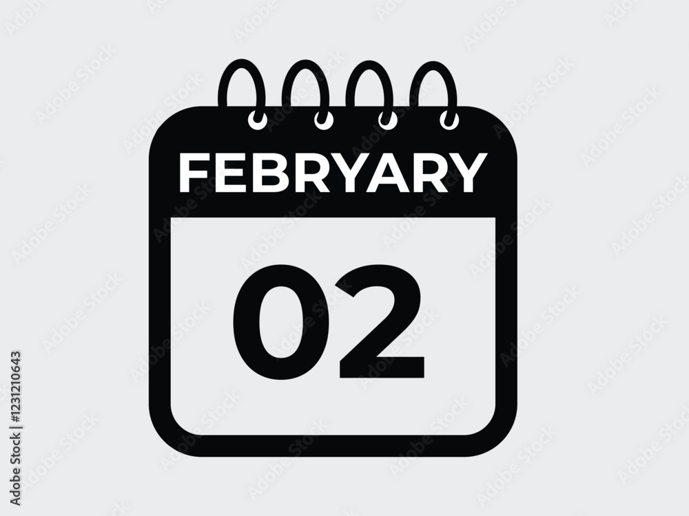 gradient and transparency concept. february 2 calendar, tear-off calendar animation for february 2 banner Illustration isolated vector sign symbol
gradient and transparency concept. february 2 calendar, tear-off calendar animation for february 2 banner Illustration isolated vector sign symbol