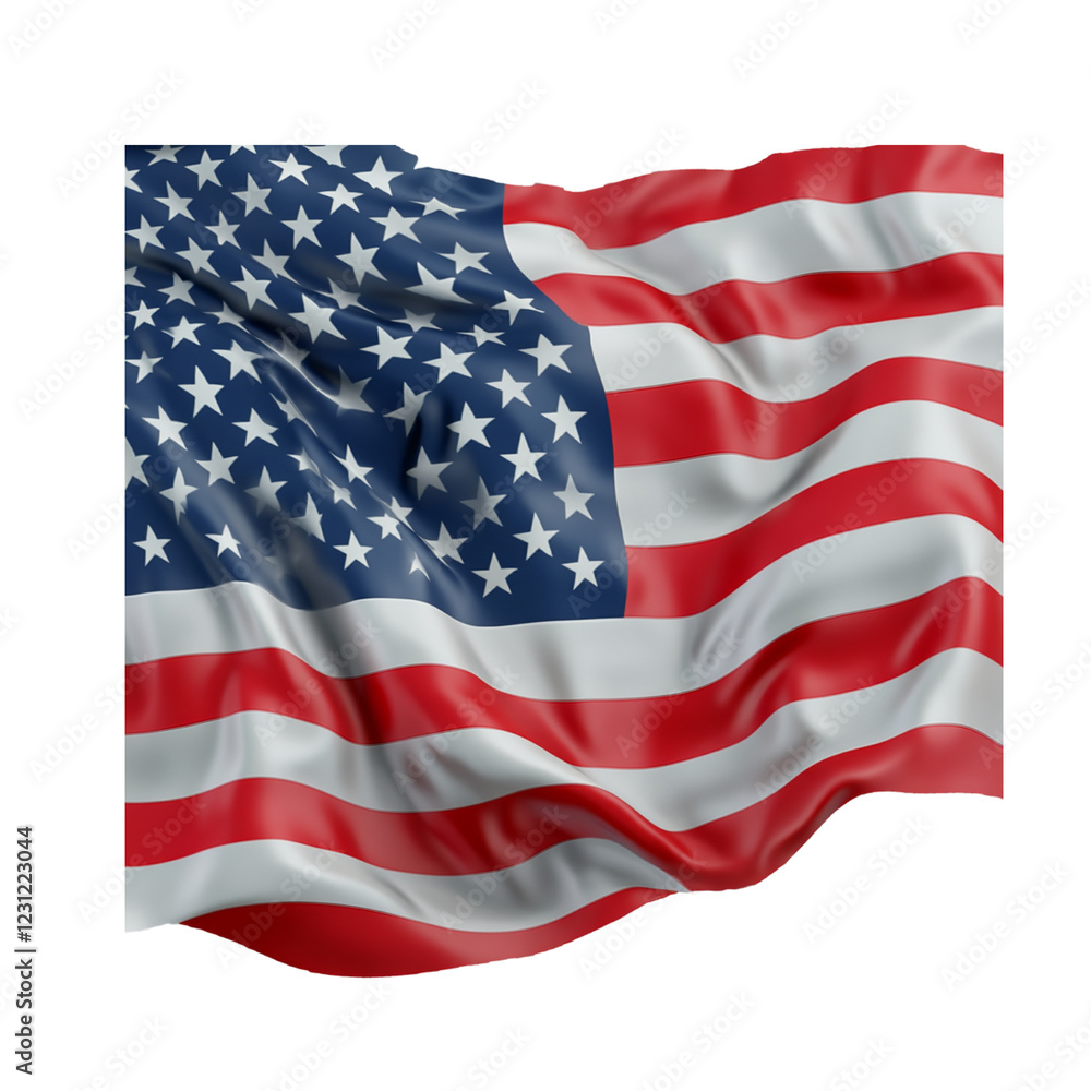 Fototapeta premium flag of united states of america
