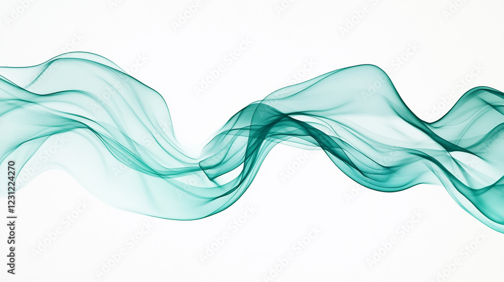 Obraz premium Abstract Gradient Wave Design with Fluid, Dynamic, Swirling Motion Background for Smooth Energy and Modern Trends