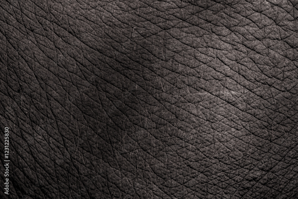 The background pattern of the elephant skin is dark black. The pattern on the elephant skin with the skin and hair of the elephant is sharp and detailed. The background pattern of the elephant skin is dark black. The pattern on the elephant skin with the skin and hair of the elephant is sharp and detailed.