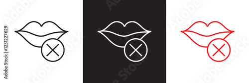 Disability icon set.  Modern  style of handicap related icons. features of physical and mental development, assistive devices, inclusivity, and more.  isolated on white and black background. EPS 10