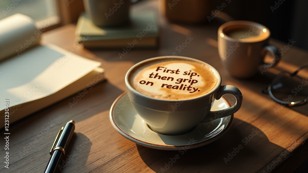 Hot coffee with Hot coffee with