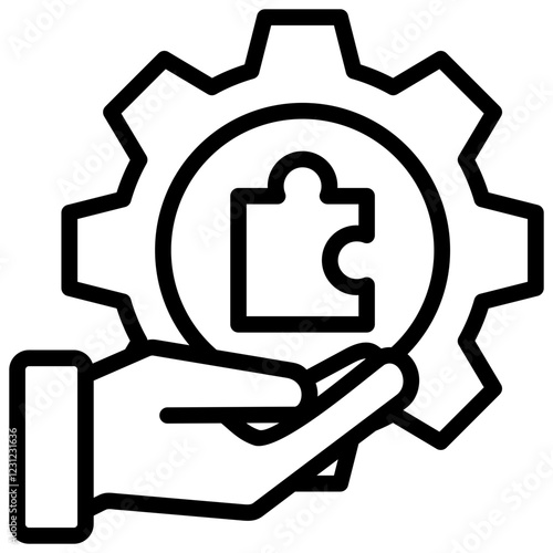 Contribution Outline Icon
