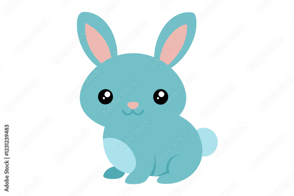 Obraz premium easter bunny with a background