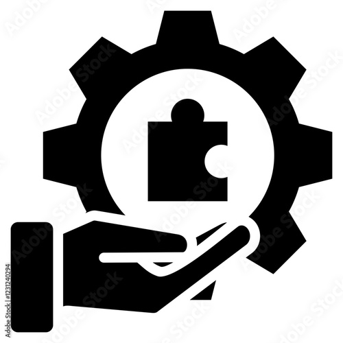 Contribution Glyph Icon