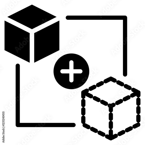Cloning Glyph Icon