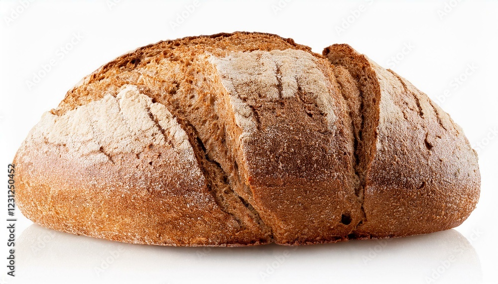 loaf of bread isolated on white. Whole grain bread isolated on transparent or white background loaf of bread isolated on white. Whole grain bread isolated on transparent or white background