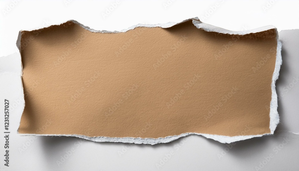 Obraz premium paper with burnt edges. Ripped paper over 