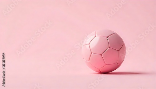 pink soccer ball