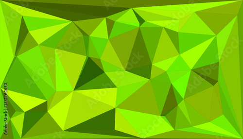 Abstract Polygonal Background with Geometric Shapes in Vibrant Colorful Design, Modern Digital Artwork for Websites, Technology, and Creative Projects
