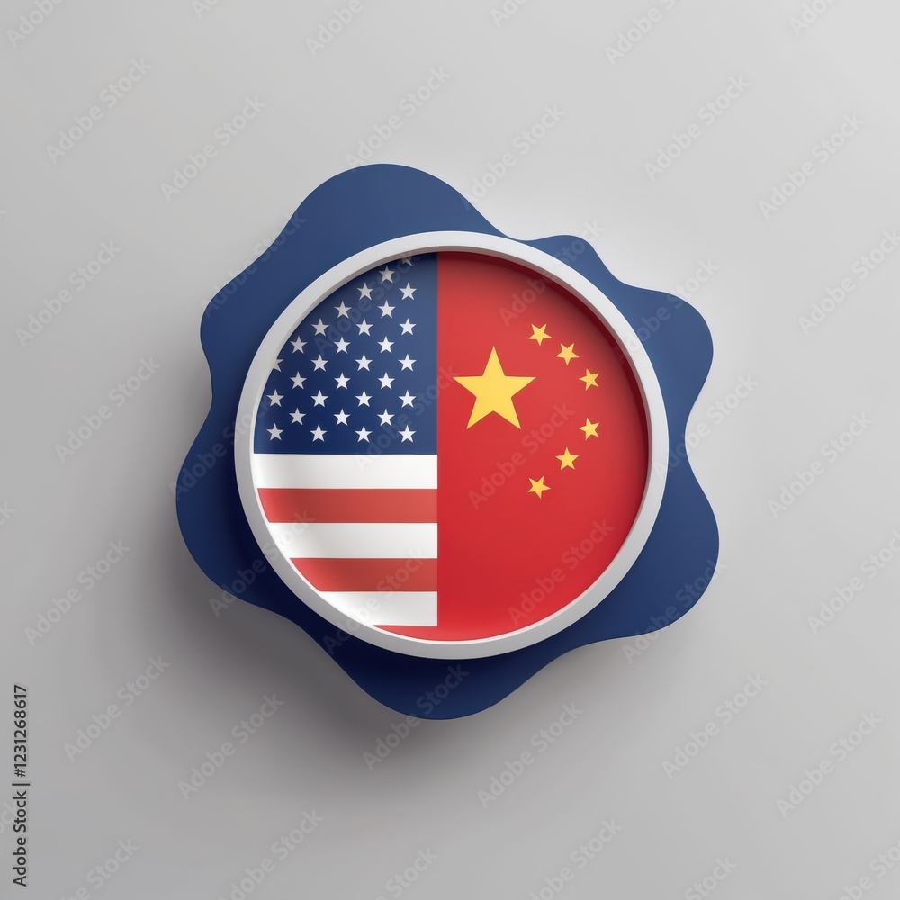 Unity and Contrast of American and Chinese National Flags Representation Unity and Contrast of American and Chinese National Flags Representation