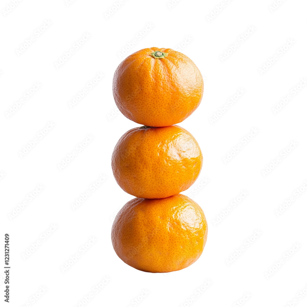 Delicious tangerines stacked on top of each other Delicious tangerines stacked on top of each other