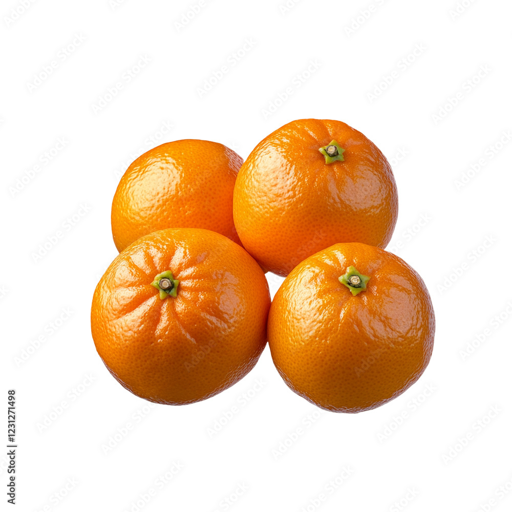 Delicious tangerines with a bright vivid orange Delicious tangerines with a bright vivid orange