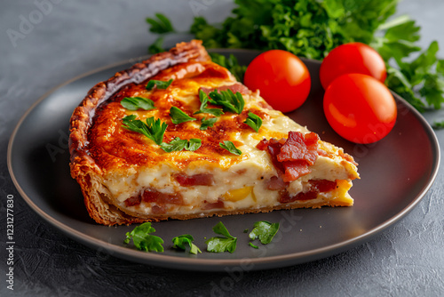  french quiche lorraine photo