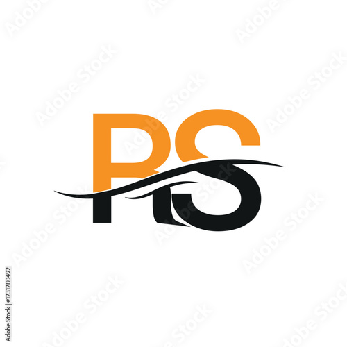 lettermark logo, RS