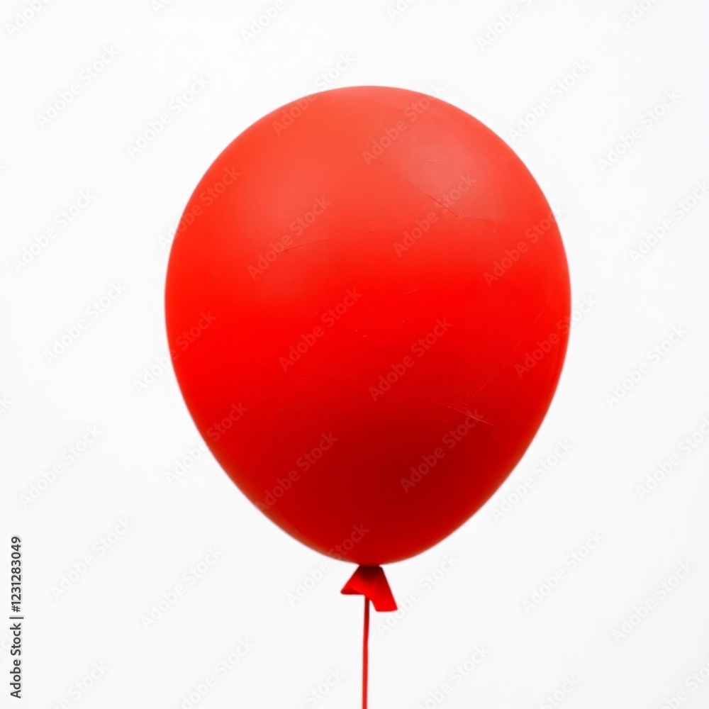red balloon isolated on white red balloon isolated on white