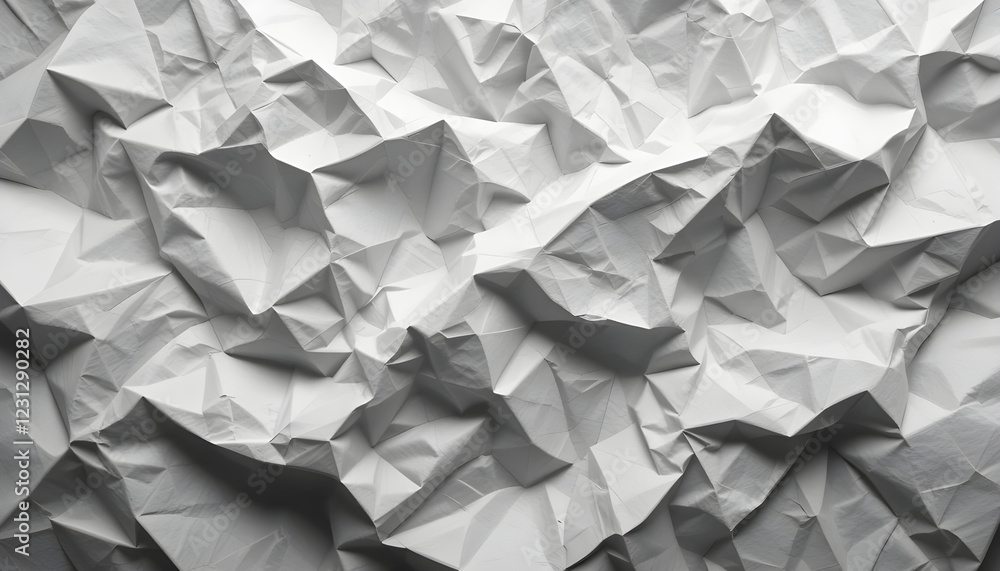 Fototapeta premium Abstract Crumpled Paper Texture Background