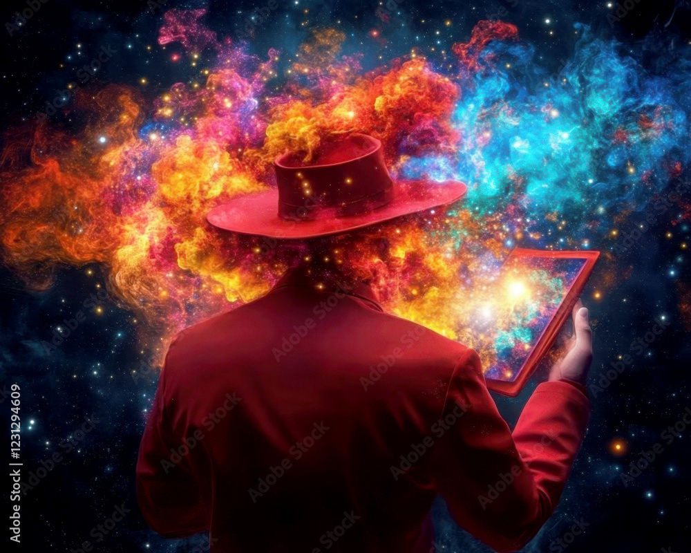 A vibrant explosion of colors symbolizes creativity and inspiration. A vibrant explosion of colors symbolizes creativity and inspiration.