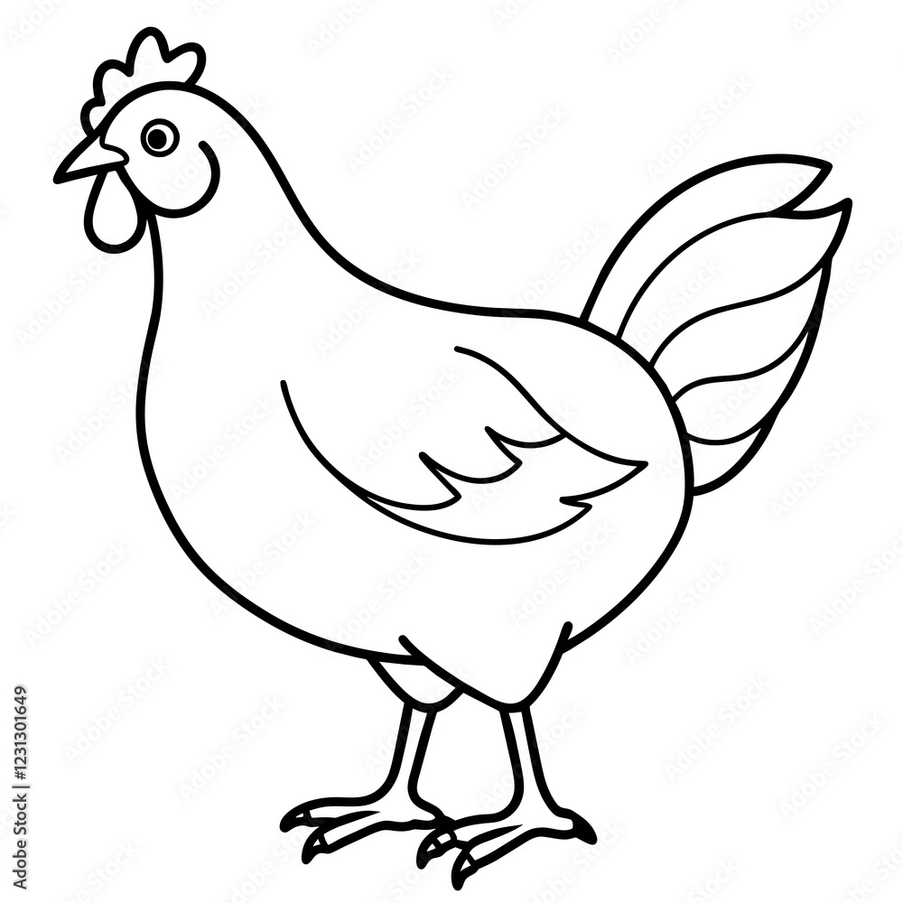 hen and rooster hen and rooster