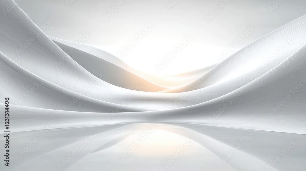 abstract futuristic landscape smooth curves high key lighting modernism abstract futuristic landscape smooth curves high key lighting modernism