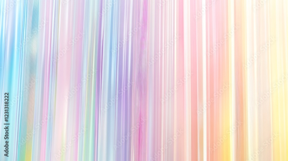 corrugated glass surface, opal rainbow gradient, vertical striped pattern, translucent texture, prismatic light effect, soft pastel blend, holographic ripples, modern abstract design, smooth light corrugated glass surface, opal rainbow gradient, vertical striped pattern, translucent texture, prismatic light effect, soft pastel blend, holographic ripples, modern abstract design, smooth light