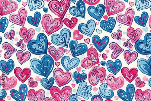 Valentines Day, Valentines Background, Valentines Pattern