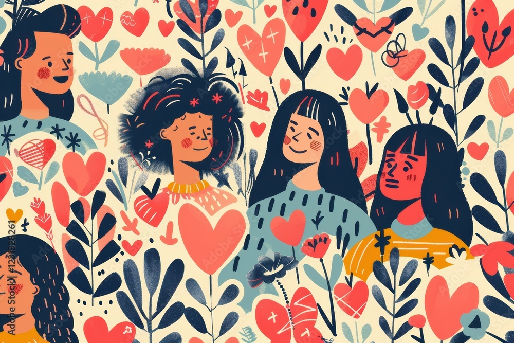 Valentines Day, Valentines Background, Valentines Pattern Valentines Day, Valentines Background, Valentines Pattern