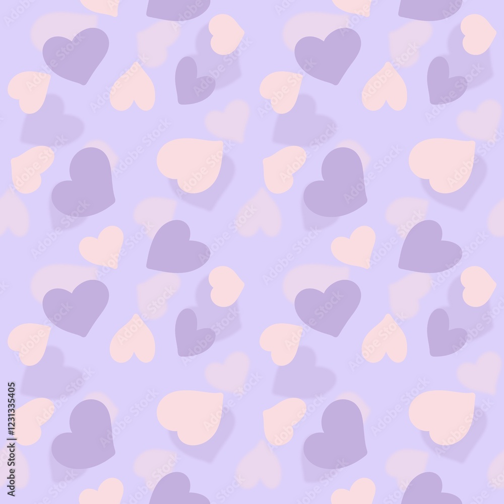 Blurred background with heart pattern Blurred background with heart pattern