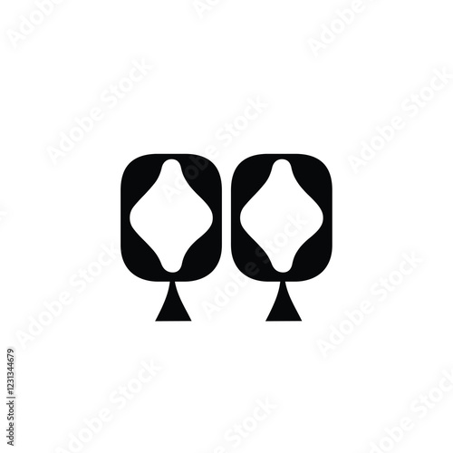 QQ monogram logo design letter text name symbol monochrome logotype alphabet character simple logo