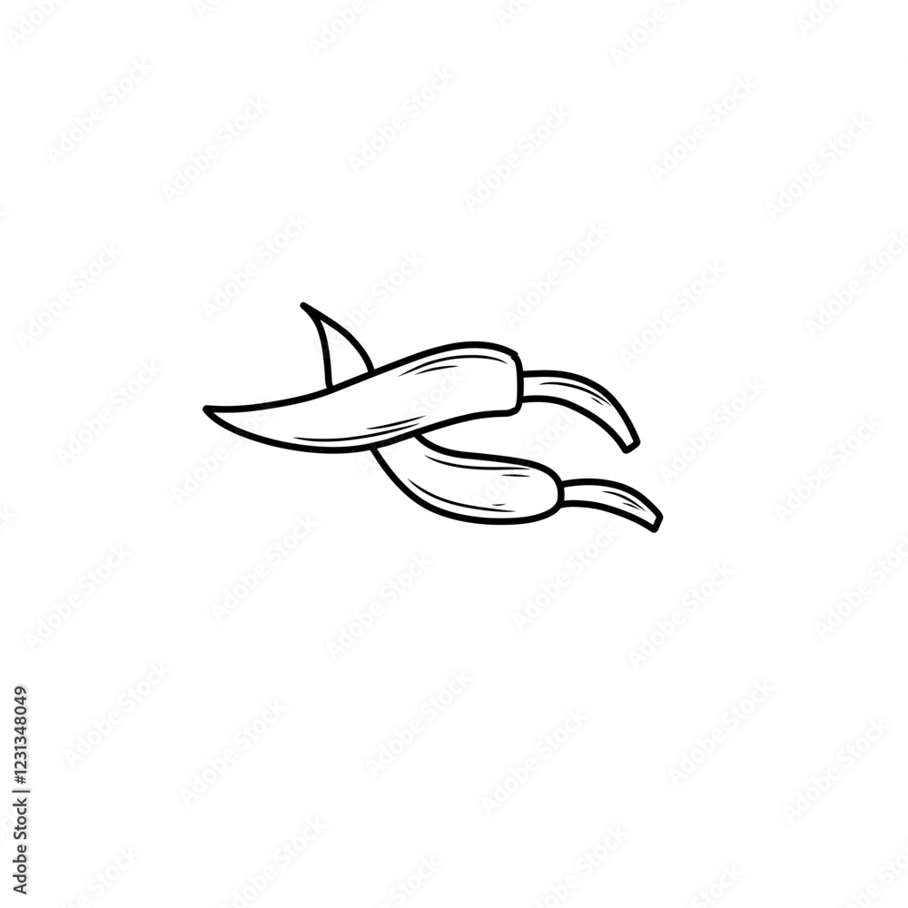 chili line sketch chili line sketch