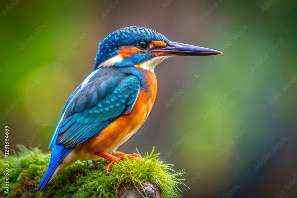 kingfisher on the branch
