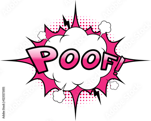Comic Explosion Speech Bubble