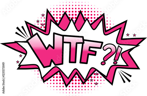 Comic Explosion Speech Bubble