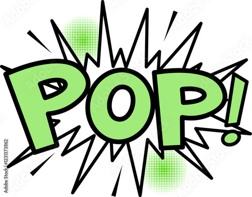 Comic Explosion Speech Bubble
