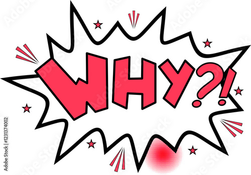 Comic Explosion Speech Bubble