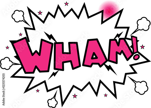 Comic Explosion Speech Bubble