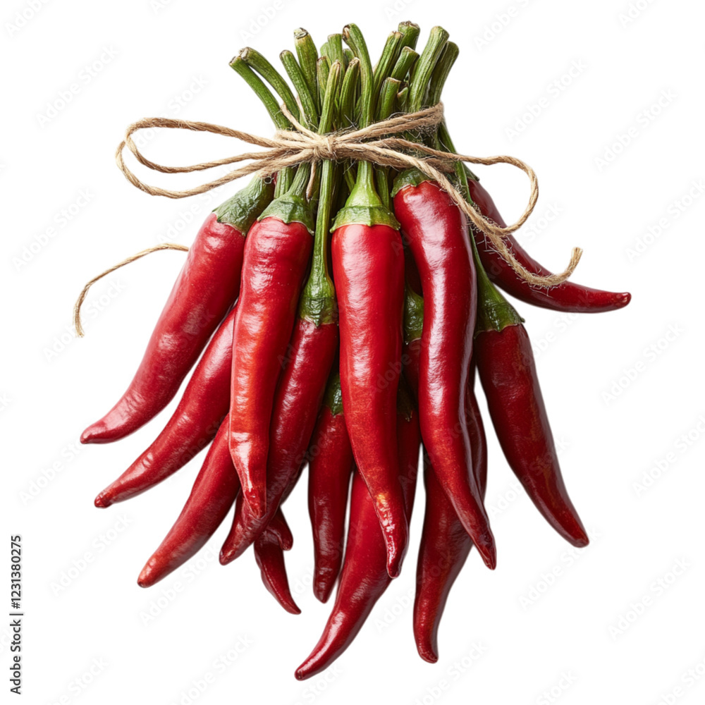 Chili Pepper on a Transparent Background Chili Pepper on a Transparent Background