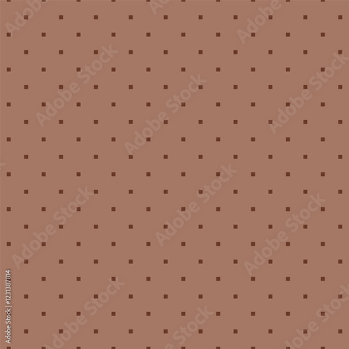 Background with monochrome dotted texture. Polka dot seamless pattern mocha mousse color