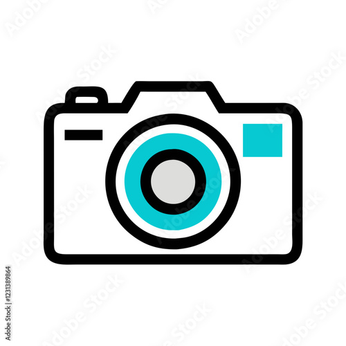 photo camera icon design