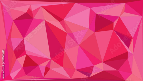 Vibrant Polygonal Abstract Background Design Featuring Colorful Geometric Shapes, Perfect for Modern Graphics, Web Design, and Creative Projects