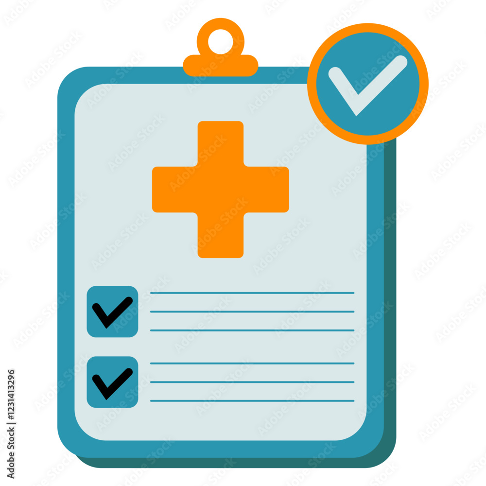 Fototapeta premium Medical Checkup Report